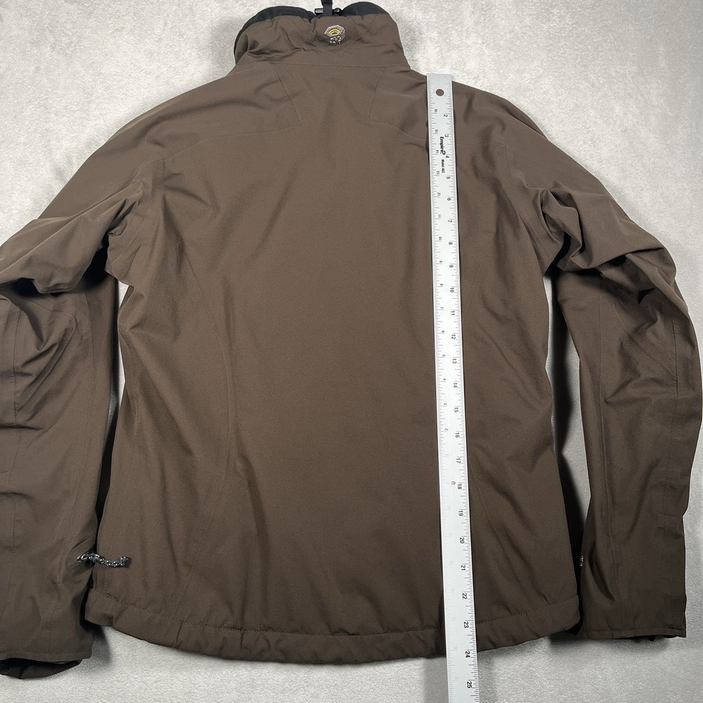 Mountain Hardwear Women Softshell Jacket Conduit Fleece Lined Brown Size Small S - Picture 9 of 12